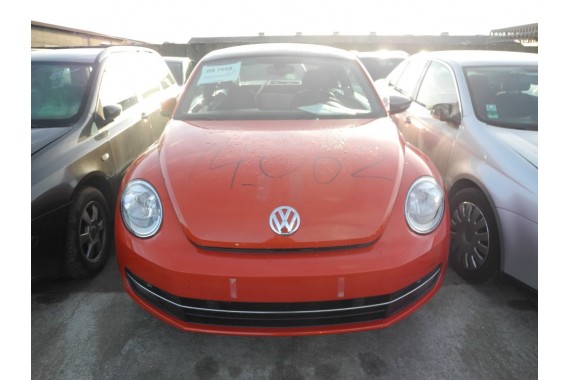 VW BEETLE KIEROWNICA 5C0419091AQ sportowa wielofunkcyjna 5C0 419 091 AQ obszywana pomarańczową nicią 5C5C0419091AQ 5C0419091AQ