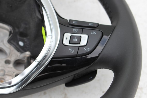 VW GOLF VII 7 PASSAT B8 KIEROWNICA BIEGI 5G0419091DN 5G0419091GF 5G0 419 091 DN 5G0 419 091 GF Kolor: E74 - czarny POLO
