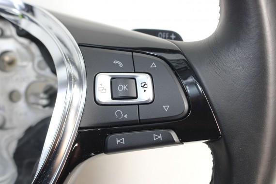 VW GOLF VII 7 PASSAT B8 KIEROWNICA BIEGI 5G0419091DN 5G0419091GF 5G0 419 091 DN 5G0 419 091 GF Kolor: E74 - czarny POLO