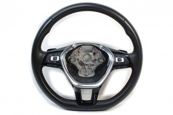 VW GOLF VII 7 PASSAT B8 KIEROWNICA BIEGI 5G0419091DN 5G0419091GF 5G0 419 091 DN 5G0 419 091 GF Kolor: E74 - czarny POLO
