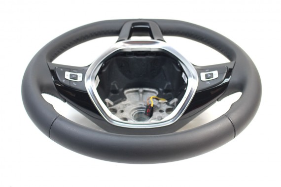 VW GOLF 7 SPORTSVAN B8 KIEROWNICA 5G0419091S Kolor: E74 - czarny 5G0 419 091 S podgrzewana multifunkcyjna 5G0419091HK 5G0419091S