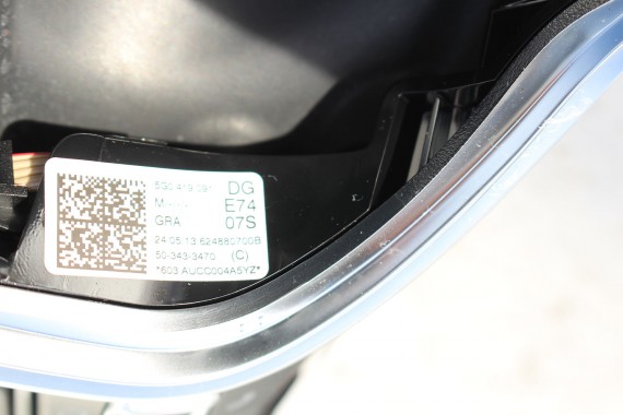 VW GOLF 7 VII ARTEON POLO PASSAT B8 KIEROWNICA 5G0419091DG 5G0419091FT 5G0 419 091 DG 5G0 419 091 FT Kolor: E74 - czarny