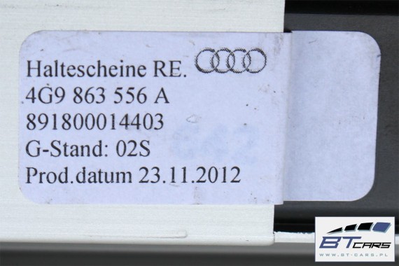 AUDI A6 ALLROAD SIATKA MOCOWANIE BAGAŻU BAGAŻNIKA 4F9860378C 4G9863555A 4G9863556A 4F9 860 378 C 4G9 863 555 A 4G9 863 556 A 4G