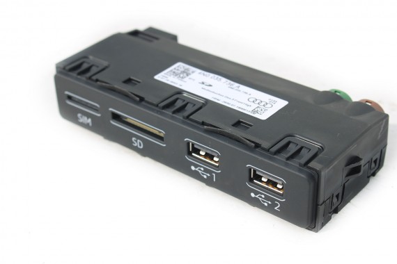 AUDI PORT USB PRZYŁĄCZE 4N0035736A 4N0 035 736 A gniazdo Sim SD ETRON A6 A7 A8 Q7 Q8 gniazda złącza złącze