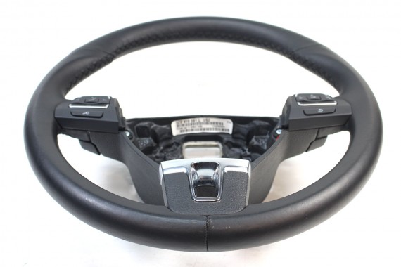 VW JETTA GOLF 6 KIEROWNICA 5C0419091L BIEGI MULTI 5C0 419 091 L 5C 5K USZ - czarny / aluminium 5C0419091L 5C0419091L 5C0419091L
