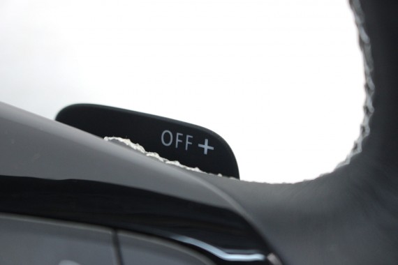 VW GOLF 7 B8 KIEROWNICA BIEGI SKÓRA 5G0419091DL 5G0419091GD 5G0 419 091 DL RIE - czarny / srebrnoszary biała nić 5G0419091DL