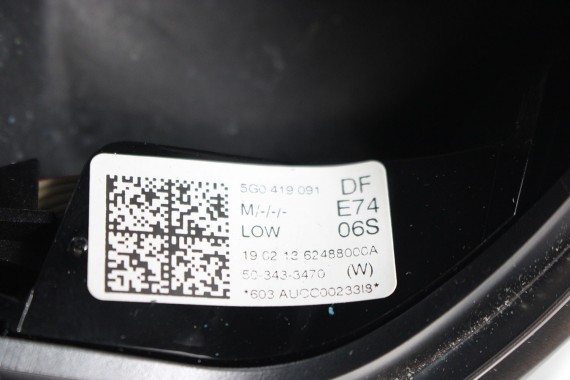 VW GOLF VII 7 PASSAT B8 KIEROWNICA 5G0419091DF 5G0419091FS 5G0 419 091 DF SPORTSVAN ARTEON