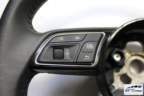 AUDI A3 FL Q2 KIEROWNICA 81A419091B 8V0419091CG 81A 419 091 INU czarny 81A419091B 8V0419091CG 81A419091B 81A419091B 8V0419091CG