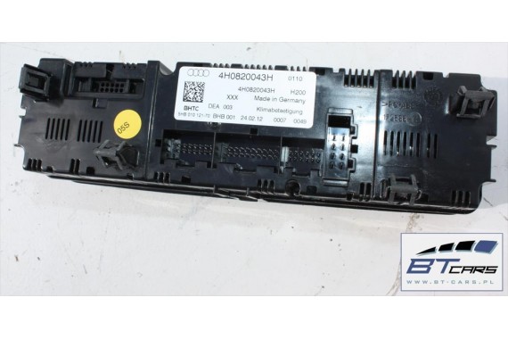 AUDI A8 S8 PANEL KLIMATYZACJI 4H0820043H 4H0820043E 4H0820043L moduł sterownik nawiewu klimy przedni przód 4H0820043H 4H0820043E