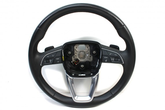 AUDI A4 Q5 Q7 KIEROWNICA + BIEGI 4M0419091C 4M0419091N 4M0 419 091 C podgrzewana MJM - czarny 4M0419091C 4M0419091N 4M0419091N