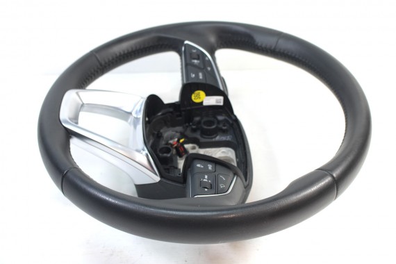 AUDI A4 Q5 Q7 KIEROWNICA + BIEGI 4M0419091C 4M0419091N 4M0 419 091 C podgrzewana MJM - czarny 4M0419091C 4M0419091N 4M0419091N