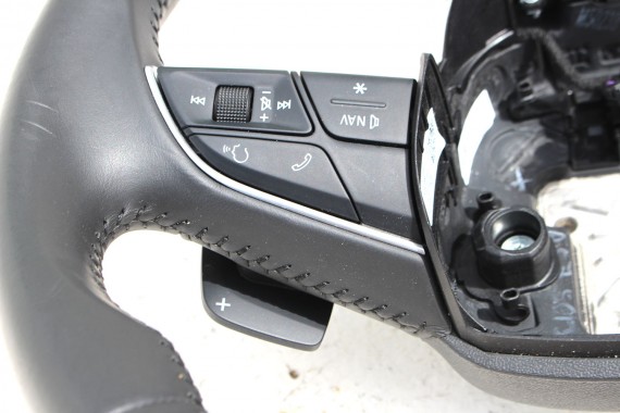 AUDI A4 Q5 Q7 KIEROWNICA + BIEGI 4M0419091B 4M0419091M 4M0 419 091 B 4M0 419 091 M MJM - czarny (soul) 8W 80A 4M B9 F5 FY