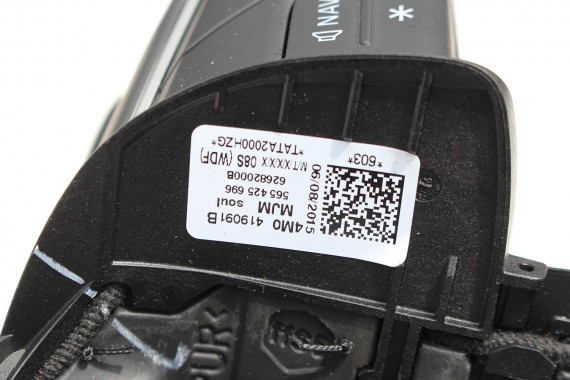 AUDI A4 Q5 Q7 KIEROWNICA + BIEGI 4M0419091B 4M0419091M 4M0 419 091 B 4M0 419 091 M MJM - czarny (soul) 8W 80A 4M B9 F5 FY