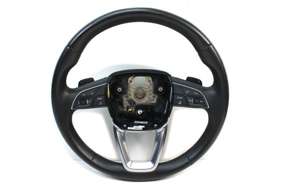 AUDI A4 Q5 Q7 KIEROWNICA + BIEGI 4M0419091C 4M0419091N 4M0 419 091 C podgrzewana MJM - czarny 4M0419091C 4M0419091N 4M0419091N