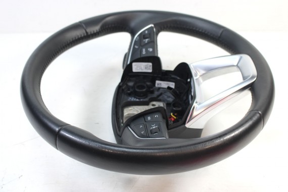 AUDI A4 Q5 Q7 KIEROWNICA + BIEGI 4M0419091C 4M0419091N 4M0 419 091 C podgrzewana MJM - czarny 4M0419091C 4M0419091N 4M0419091N