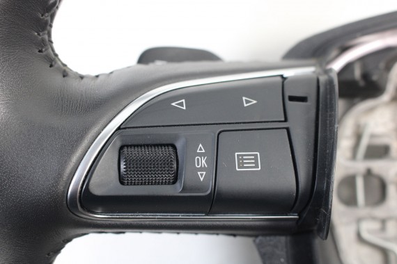 AUDI A8 A8 FL KIEROWNICA DREWNO 4H0419091AD 4H0 419 091 AD 4H 2010-2017 D4 4H0419091N FIN - czarny (soul) 4H0419091AD 4H0419091N