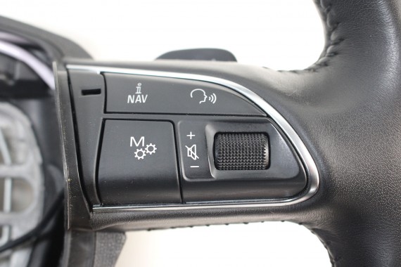 AUDI A8 A8 FL KIEROWNICA DREWNO 4H0419091AD 4H0 419 091 AD 4H 2010-2017 D4 4H0419091N FIN - czarny (soul)