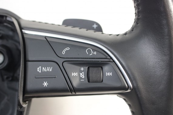 AUDI A4 Q5 Q7 KIEROWNICA + BIEGI 4M0419091B 4M0419091M 4M0 419 091 B 4M0 419 091 M MJM - czarny (soul) 8W 80A 4M B9 F5 FY