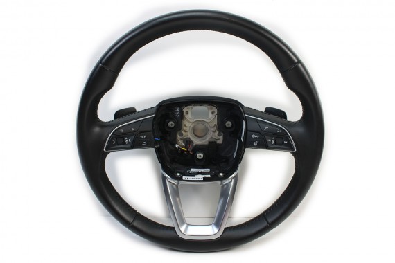 AUDI A4 Q5 Q7 KIEROWNICA + BIEGI 4M0419091C 4M0419091N 4M0 419 091 C podgrzewana MJM - czarny 4M0419091C 4M0419091N 4M0419091N