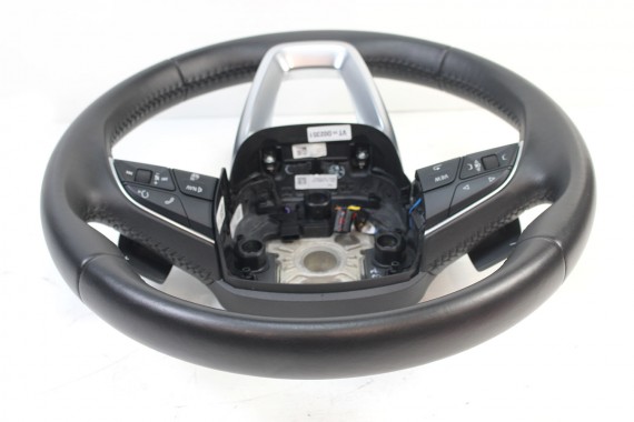 AUDI A4 Q5 Q7 KIEROWNICA + BIEGI 4M0419091C 4M0419091N 4M0 419 091 C podgrzewana MJM - czarny 4M0419091C 4M0419091N 4M0419091N