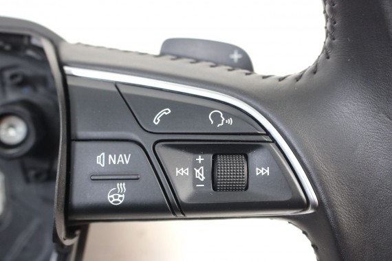 AUDI A4 Q5 Q7 KIEROWNICA + BIEGI 4M0419091C 4M0419091N 4M0 419 091 C podgrzewana MJM - czarny 4M0419091C 4M0419091N 4M0419091N