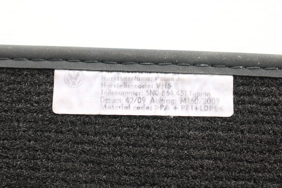 VW TIGUAN DYWANIKI PODŁOGI 5N1863011 wycieraczki EUN KOMPLET DYWANIKÓW 5N1863011 5N 5N1863435 5N0864451 5N1863435A 5N1863436A