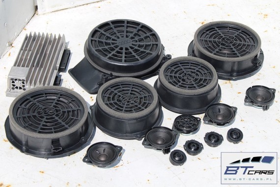 AUDI A5 GŁOŚNIKI + WZMACNIACZ 8T1035223A BANG&OLUFSEN 8K NAGŁOŚNIENIE  8T0035411A 8T0035399B 8T0035415B 8T0035416 8T0035412D