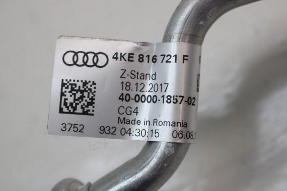 AUDI E-TRON RURKA KLIMATYZACJI KLIMY 4KE816721F 4KE 816 721 F 4KE816721F PRZEWÓD WĄŻ 4KE816721L ETRON 4KE 4KE816721F 4KE816721F