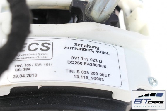 AUDI A3 WYBIERAK SKRZYNI BIEGÓW 8V1713023D 5Q0713266H lewarek dźwignia 8V1 713 023 D 8V1713023D 8V1713023A 8V1713023G 8V1713023M