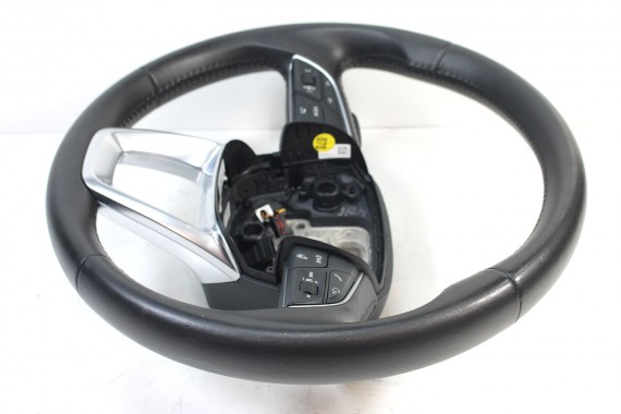 AUDI A4 Q5 Q7 KIEROWNICA + BIEGI 4M0419091C 4M0419091N 4M0 419 091 C podgrzewana MJM - czarny 4M0419091C 4M0419091N 4M0419091N