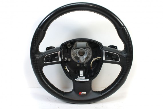 AUDI A3 A5 Q5 KIEROWNICA BIEGI S-LINE 8P0419091EB 8P 8K 8T 8P0 419 091 EB WUL - czarny soul 8P0419091EB 8P0419091EB 8P0419091EB