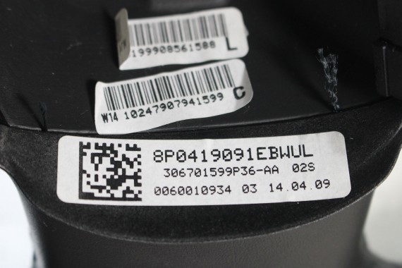 AUDI A3 A5 Q5 KIEROWNICA BIEGI S-LINE 8P0419091EB 8P 8K 8T 8P0 419 091 EB WUL - czarny soul 8P0419091EB 8P0419091EB 8P0419091EB