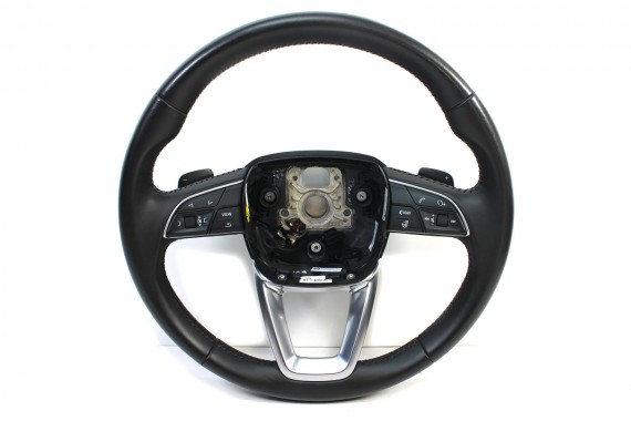 AUDI A4 Q5 Q7 KIEROWNICA + BIEGI 4M0419091C 4M0419091N 4M0 419 091 C podgrzewana MJM - czarny 4M0419091C 4M0419091N 4M0419091N