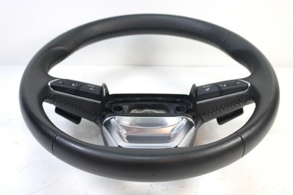 AUDI A4 Q5 Q7 KIEROWNICA + BIEGI 4M0419091C 4M0419091N 4M0 419 091 C podgrzewana MJM - czarny 4M0419091C 4M0419091N 4M0419091N