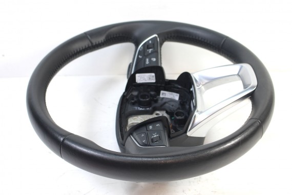 AUDI A4 Q5 Q7 KIEROWNICA + BIEGI 4M0419091C 4M0419091N 4M0 419 091 C podgrzewana MJM - czarny 4M0419091C 4M0419091N 4M0419091N