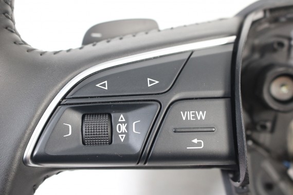 AUDI A4 Q5 Q7 KIEROWNICA + BIEGI 4M0419091C 4M0419091N 4M0 419 091 C podgrzewana MJM - czarny 4M0419091C 4M0419091N 4M0419091N