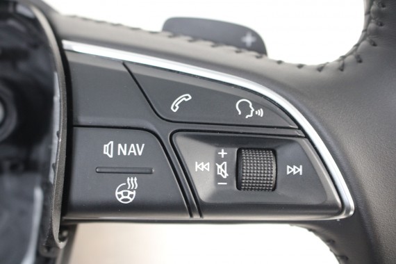 AUDI A4 Q5 Q7 KIEROWNICA + BIEGI 4M0419091C 4M0419091N 4M0 419 091 C podgrzewana MJM - czarny 4M0419091C 4M0419091N 4M0419091N