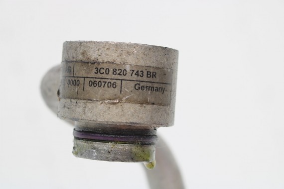 VW PASSAT B6 B7 CC RURKA KLIMATYZACJI 3C0820743BR KLIMY PRZEWÓD RURKI WĄŻ 3C0 820 743 BR