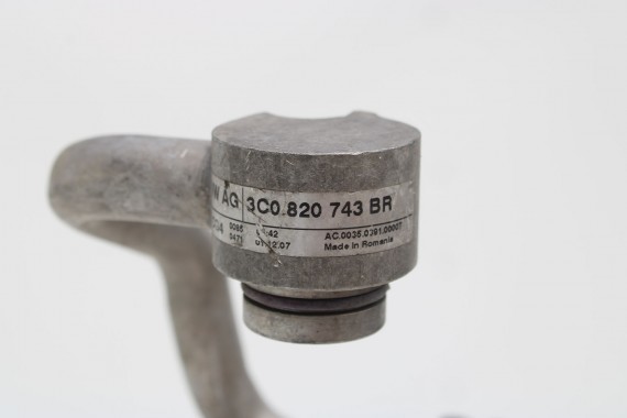 VW PASSAT B6 B7 CC RURKA KLIMATYZACJI 3C0820743BR KLIMY PRZEWÓD RURKI WĄŻ 3C0 820 743 BR