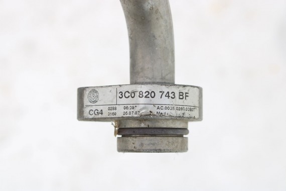 VW PASSAT B6 B7 CC RURKA KLIMATYZACJI 3C0820743BF KLIMY PRZEWÓD RURKI WĄŻ 3C0 820 743 BF 3C0820743C 3C0820743M