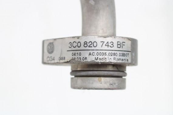 VW PASSAT B6 B7 CC RURKA KLIMATYZACJI 3C0820743BF KLIMY PRZEWÓD RURKI WĄŻ 3C0 820 743 BF 3C0820743C 3C0820743M