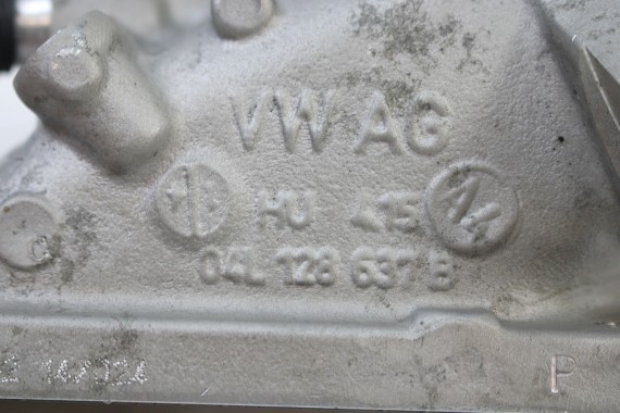 VW AUDI SKODA SEAT KROCIEC 04L128637B 04L128637E PRZYŁĄCZENIOWY nakładka rury ssacej silnik 2.0 TDi diesel 04L 128 637 04L128637