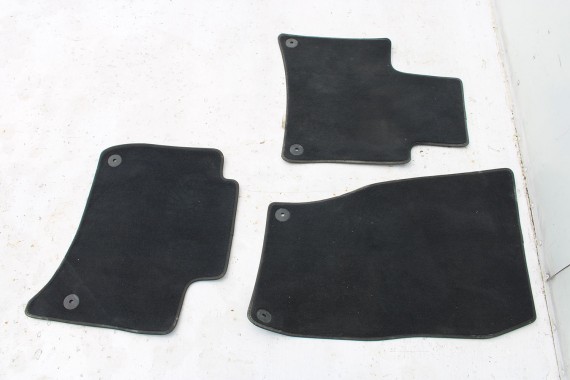 VW TOUAREG DYWANIKI WYCIERACZKI PODŁOGI 7P1863011 7P1863560 7P1 863 011 7P EOM czarny tytanowy wykładziny 7P1862560 7P1862559