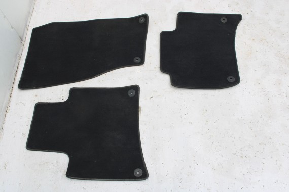 VW TOUAREG DYWANIKI WYCIERACZKI PODŁOGI 7P1863011 7P1863560 7P1 863 011 7P EOM czarny tytanowy wykładziny 7P1862560 7P1862559