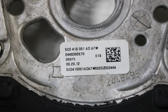 VW THE BEETLE KIEROWNICA 5C0419091AD 5C kolor LA7W srebrny 5C0 419 091 AD skórzana 5C0419091AD 5C0419091AD 5C0419091AD 5C0419091