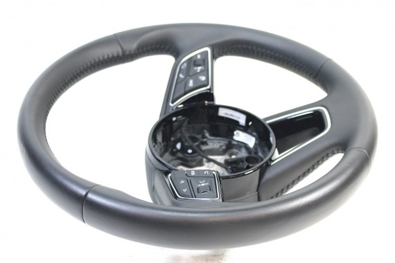 AUDI A4 A5 KIEROWNICA BIEGI PODGRZEWANA 8W0419091K Kolor: INU czarny 8W0 419 091 K 8W 8W0419091CN S-LINE 8W0419091K 8W0419091CN