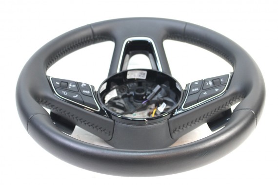 AUDI A4 A5 KIEROWNICA BIEGI PODGRZEWANA 8W0419091K Kolor: INU czarny 8W0 419 091 K 8W 8W0419091CN S-LINE 8W0419091K 8W0419091CN