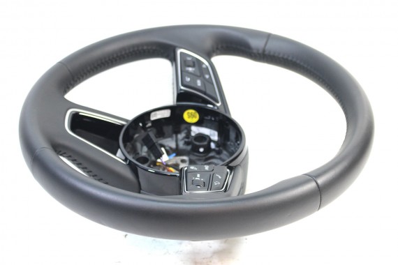 AUDI A4 A5 KIEROWNICA BIEGI PODGRZEWANA 8W0419091K Kolor: INU czarny 8W0 419 091 K 8W 8W0419091CN S-LINE 8W0419091K 8W0419091CN