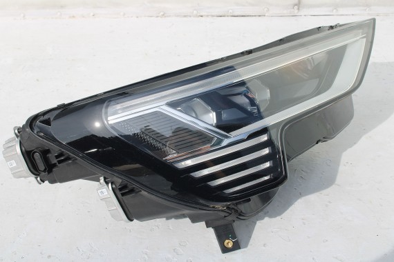 AUDI E TRON PRZÓD Matrix maska błotniki zderzak pas przedni lampy wzmocnienie błotnik lampa LV5Z S1S1 Niebieski ETRON