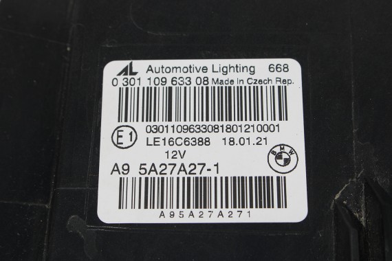 BMW 8 M8 F93 LAMPY PRZÓD lampa A95A27A27 A85A27A28 FULL LED adaptive led F91 F92 reflektor 5A27A27 5A27A28 F91 F92 G14 G15 G16